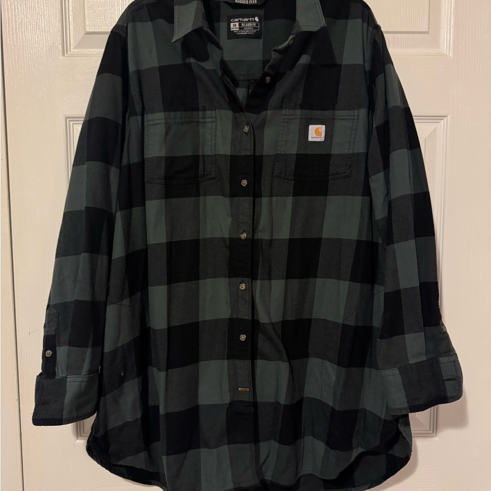 Carhartt Women’s Black Plaid Tunic